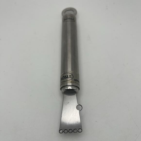 RÖSLE Zester Canelle German Brand Cocktail Home Bar Garnish Chef Tool Stainless - Picture 2 of 15